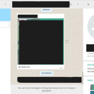 Aplikasi Scrapper untuk Whatsapp