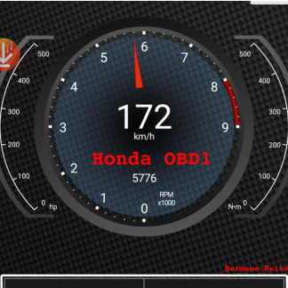 Scanner Live data monitor Honda OBD1 Genio Estilo Cielo City-Z Ferio RD1/CRV-G1 S86 RA1-6 dll